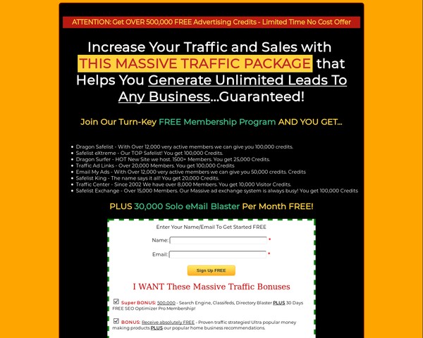 Blast Your Ads To 30,000 Per Month F-R-E-E [NEW Solo Email Blaster System]