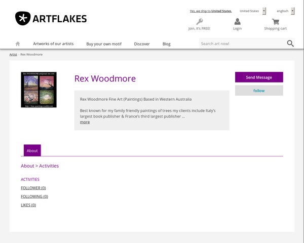 Rex Woodmore ARTFLAKES 