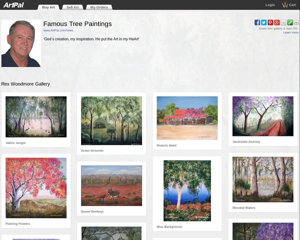  ArtPal Famous Tree Paintings