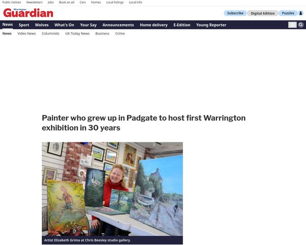 Warrington Guardian article