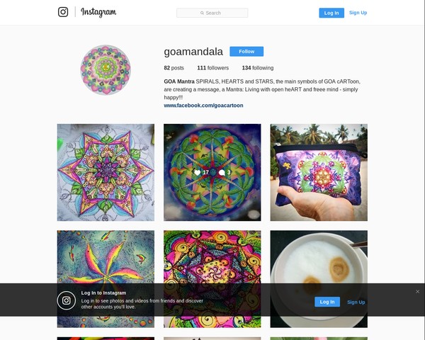 GOA Mantra on Instagram